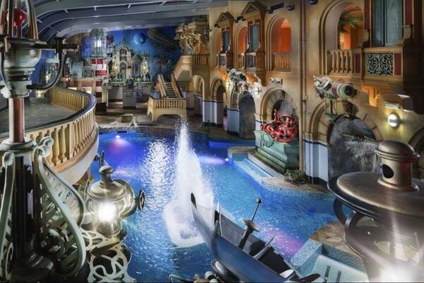 Fun and relaxation in Aquapark Babylon - Winter