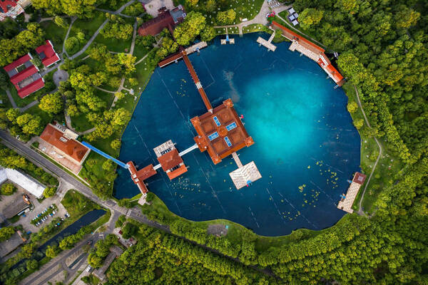 Biological Thermal Lake Hévíz