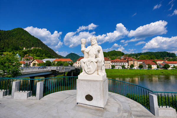 The healing water in Laško restores balance to the body