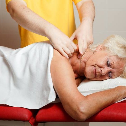 Traditional radon spa treatment 