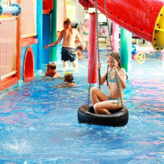 Harmony at the Veľký Meder swimming pool