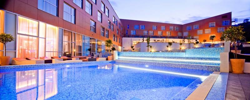 Accommodation with halfboard
