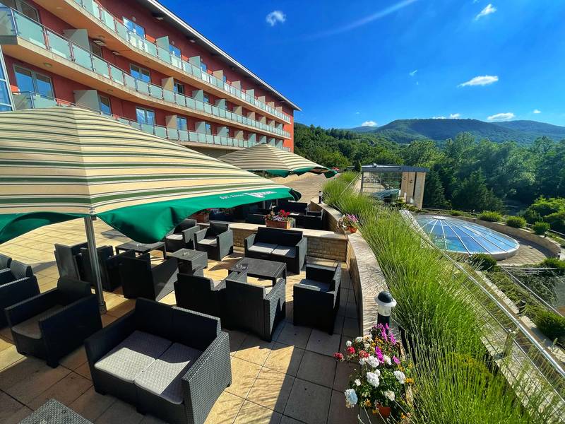 Accommodation with halfboard