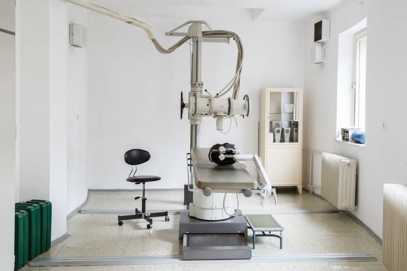 Traditional radon spa treatment 