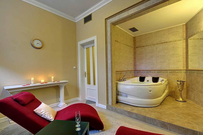 Traditional radon spa treatment 