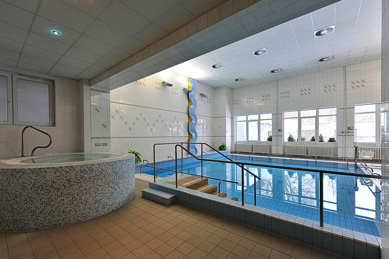 Traditional radon spa treatment 