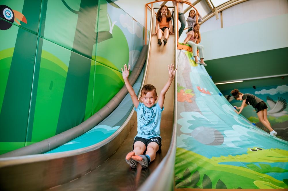 Fun and relaxation in Aquapark Babylon - Winter