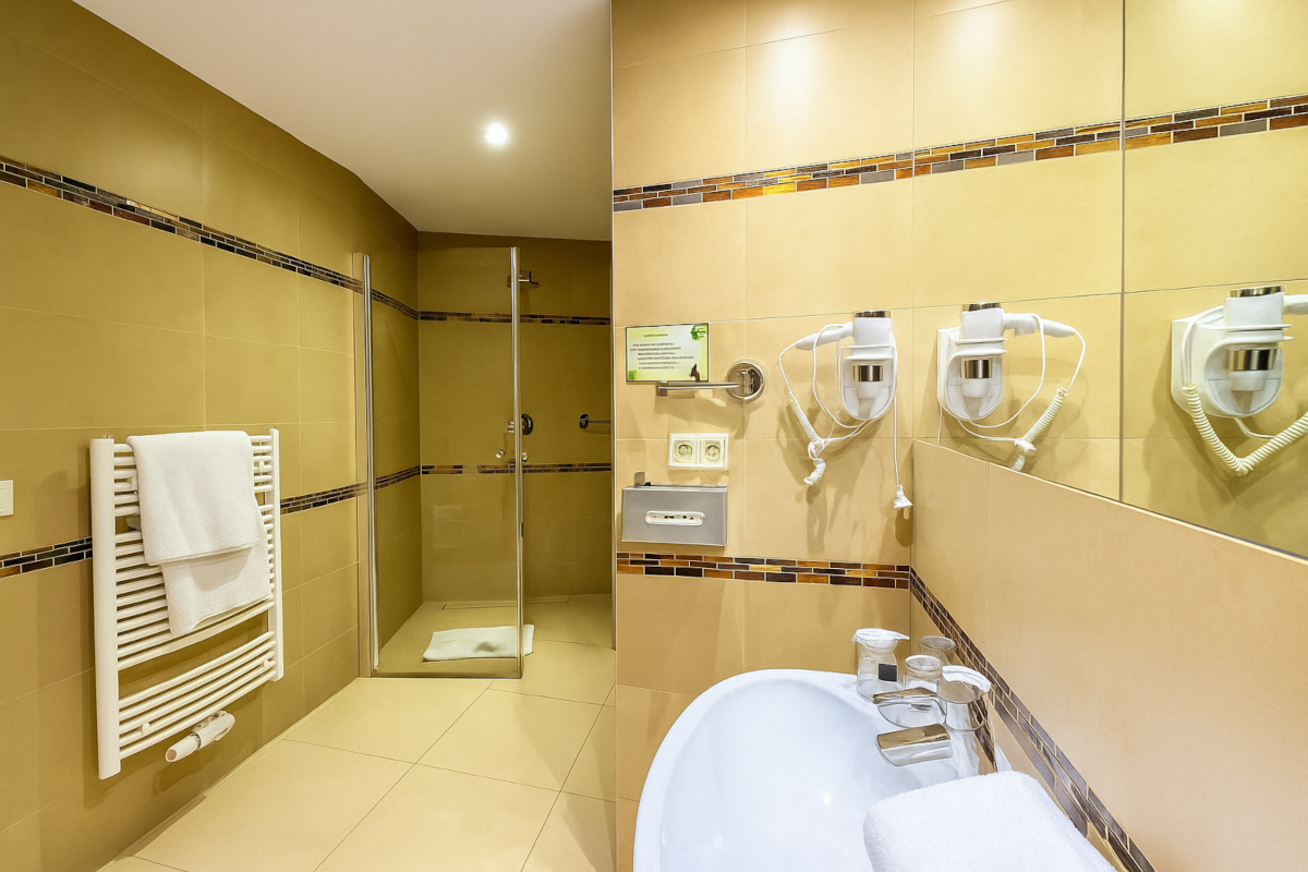 Comfort with a balcony