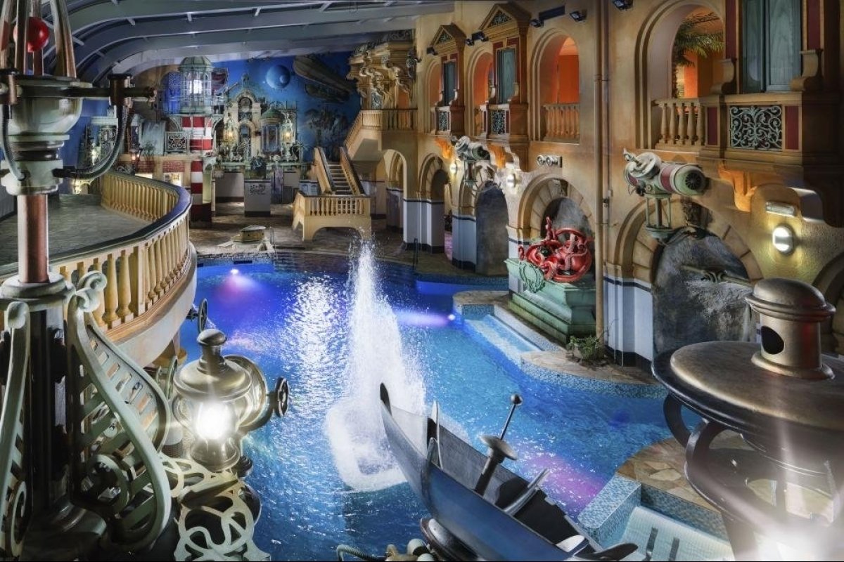 Fun and relaxation in Aquapark Babylon - Winter