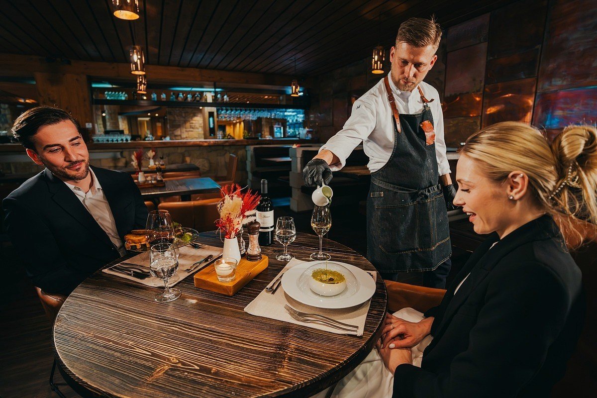 Accommodation with half board