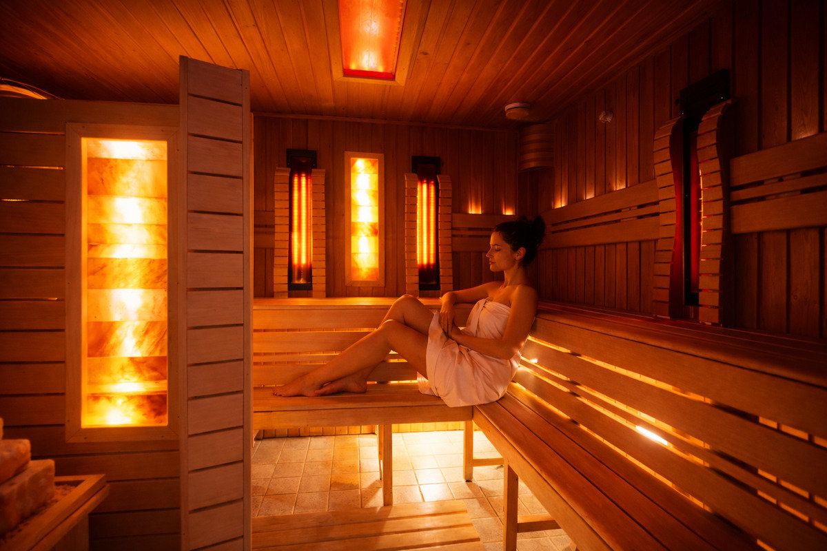 Healthy sauna bathing