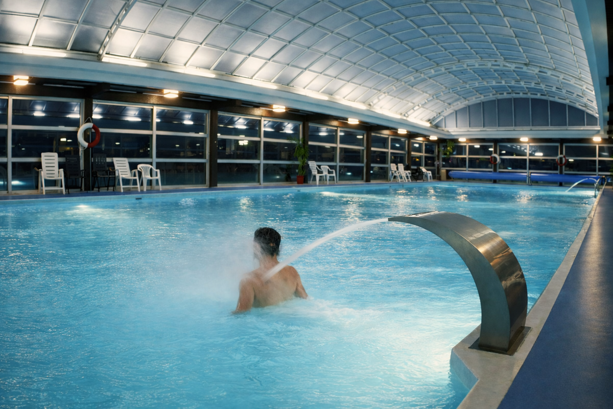 Mineral spa in Vyšné Ružbachy