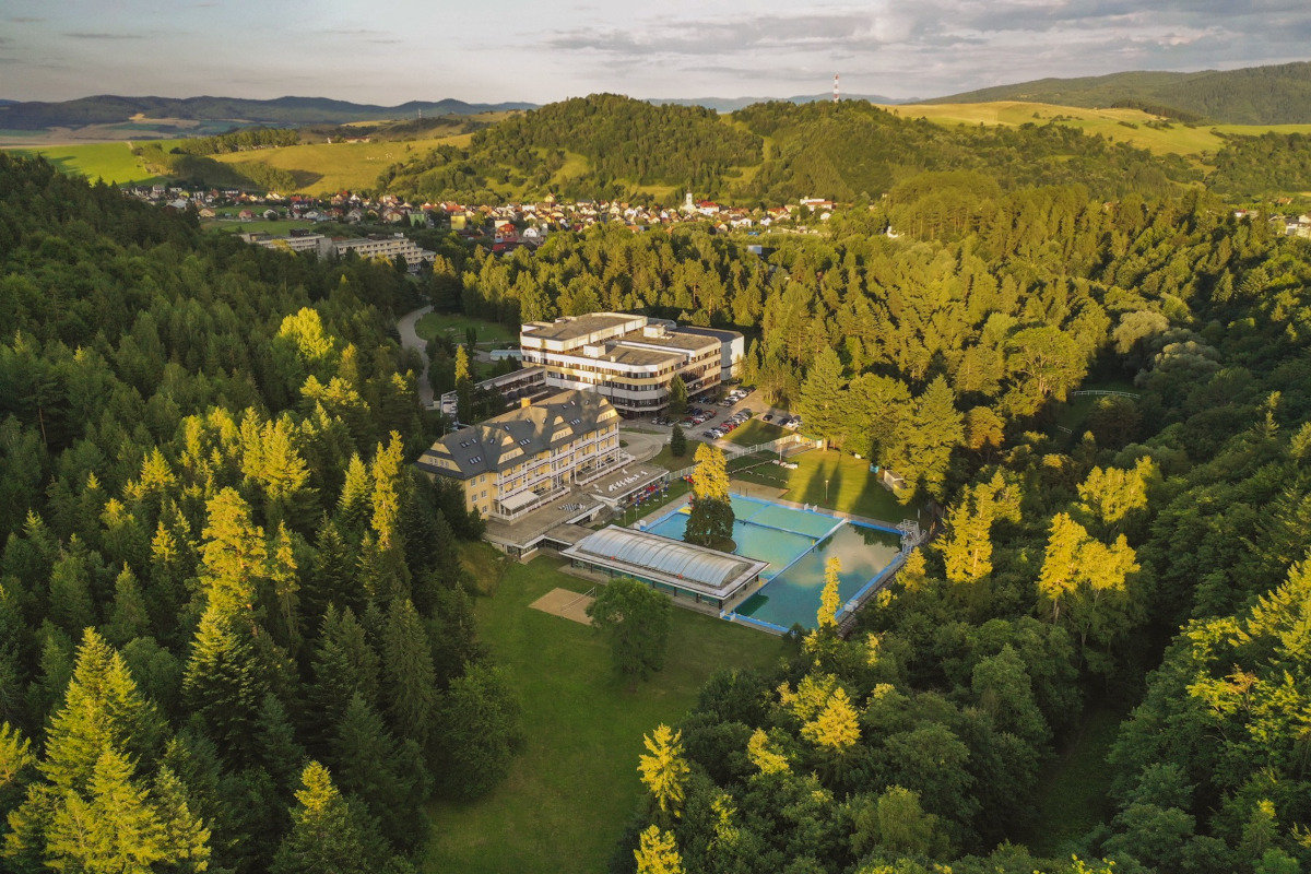 Mineral spa in Vyšné Ružbachy