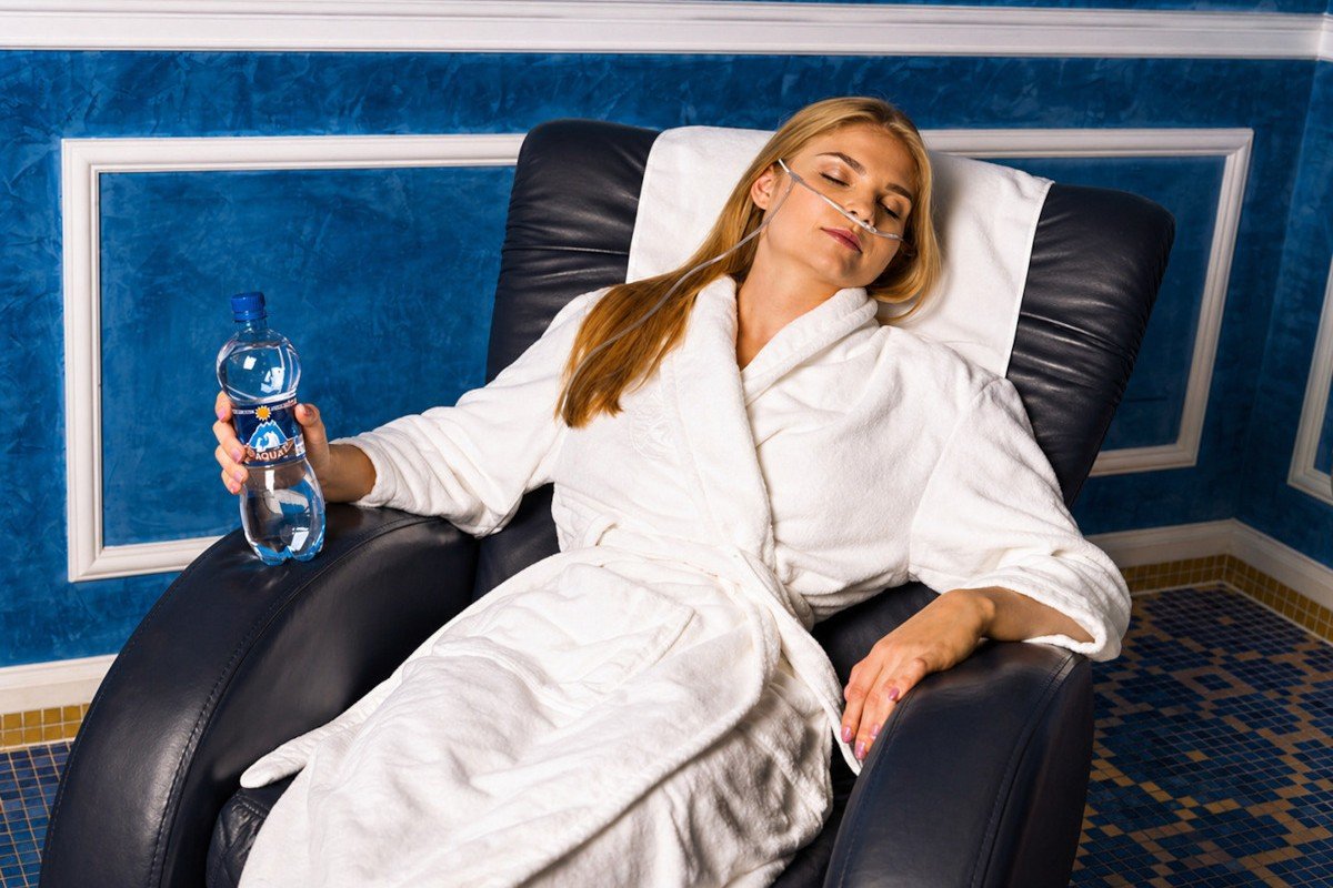Drinking cure in the Brusno spa