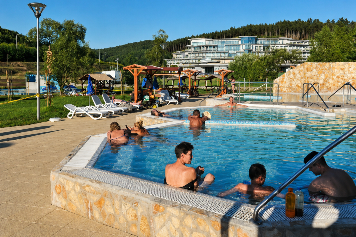 Hungarian Pamukkale in Egerszalók
