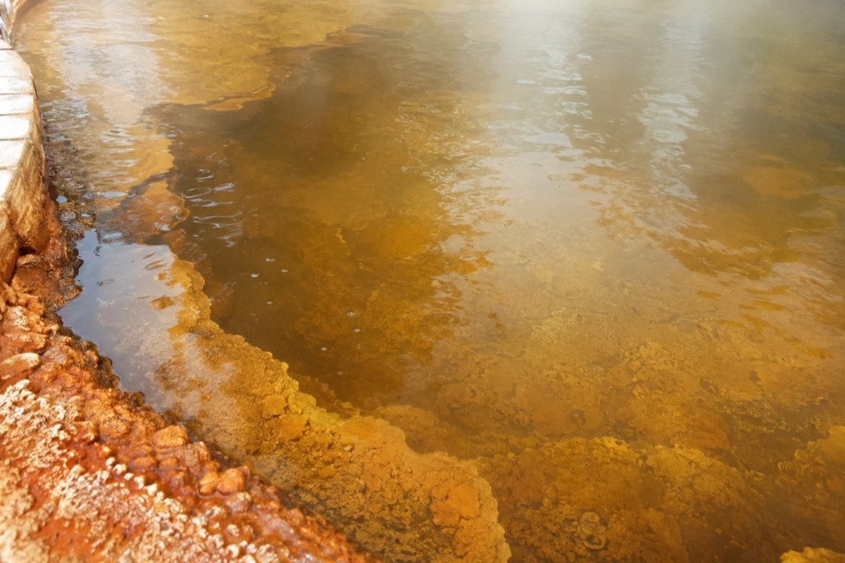 Amber water in Hajdúszoboszló