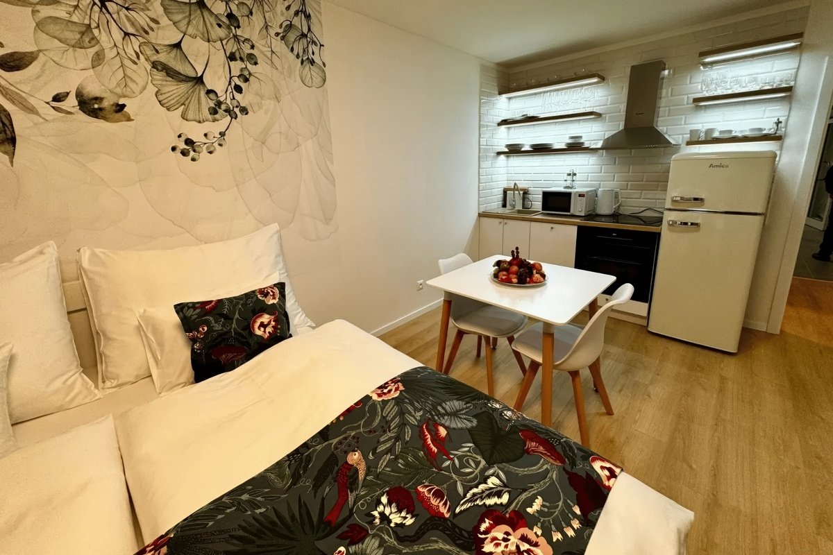 1 room apartment balcony