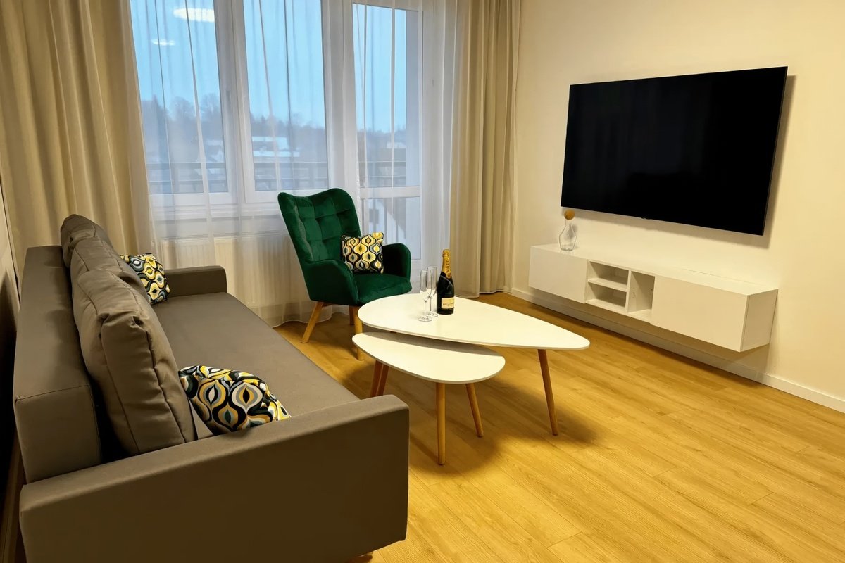 1 room apartment balcony