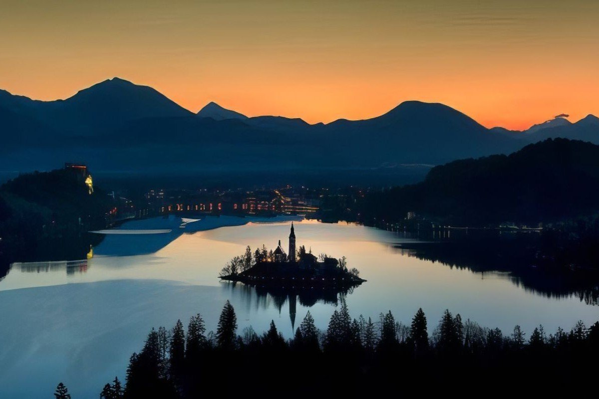 The Alpine power of the springs in Bled