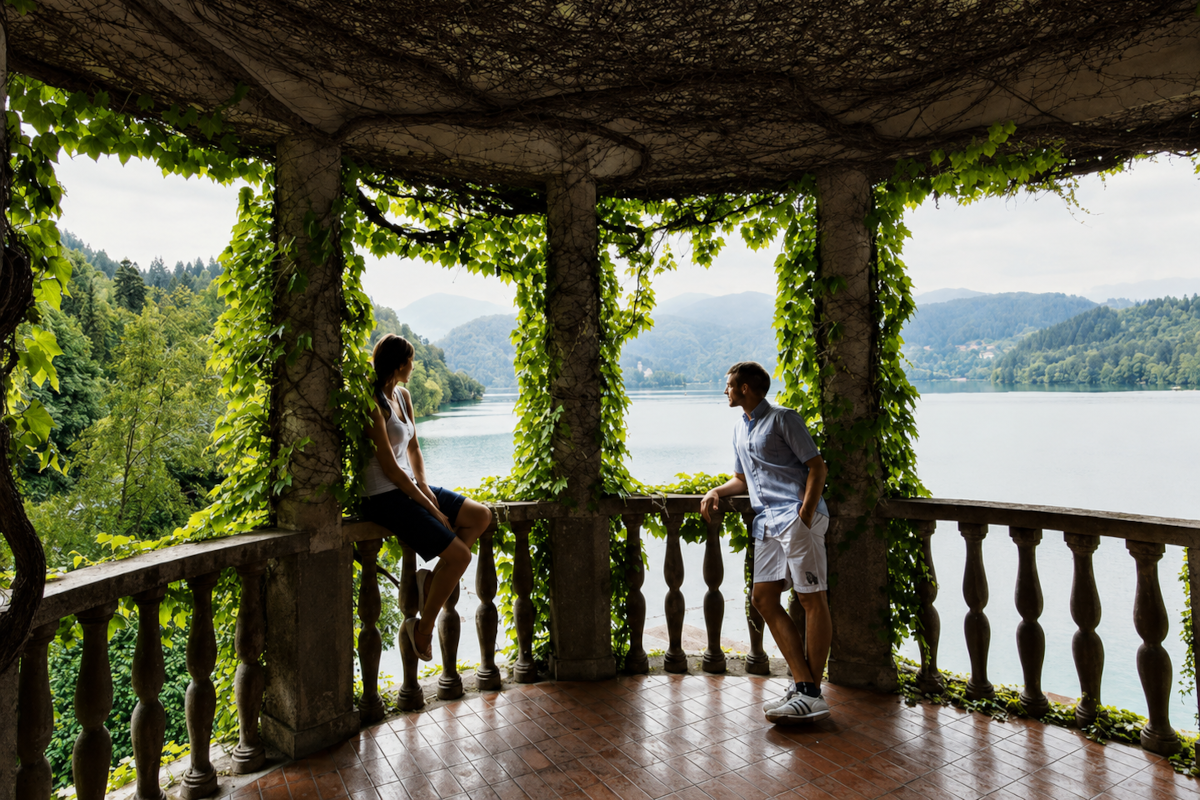 The Alpine power of the springs in Bled