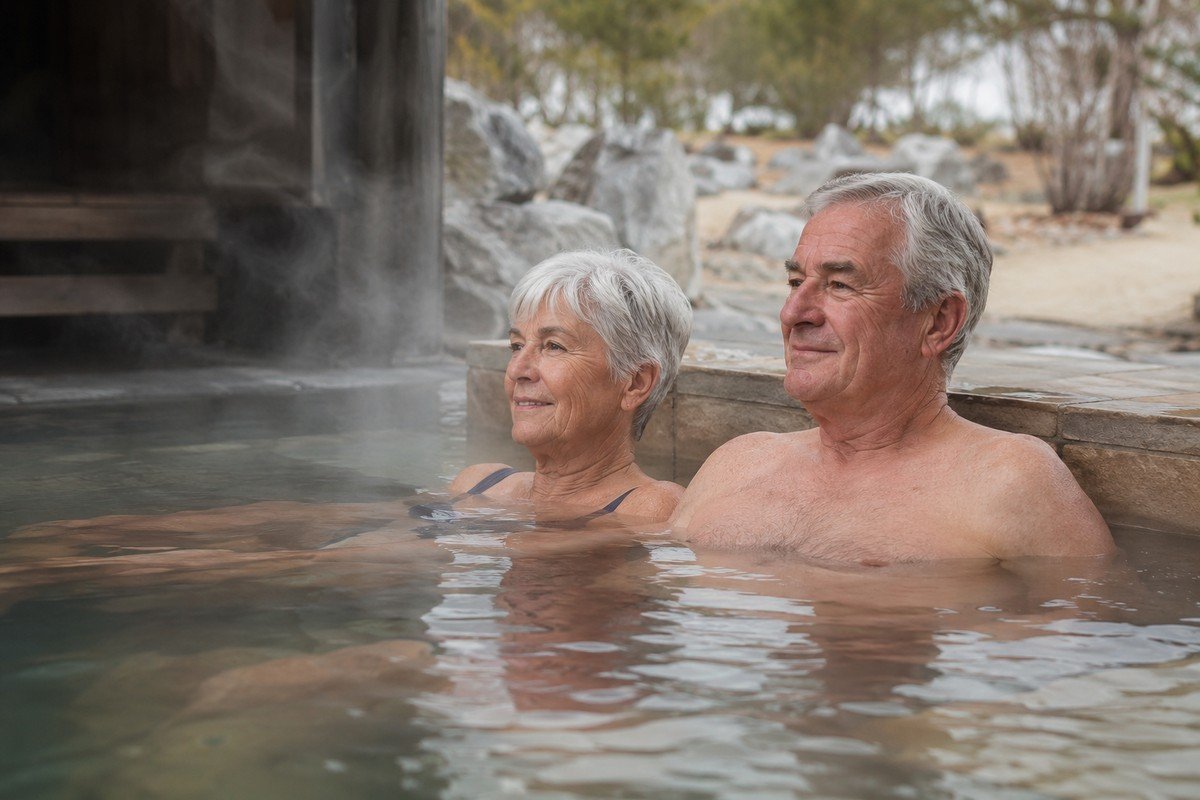 How many minutes in a thermal bath is too many?