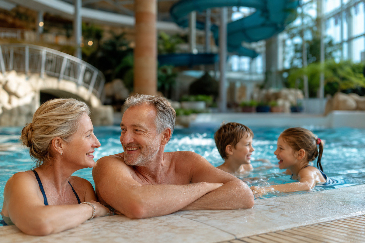 Aquapalace Prague: Noble relaxation with the family