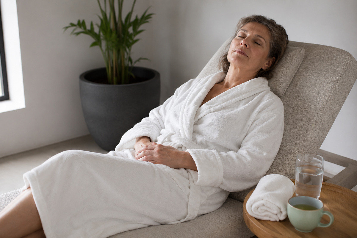 Why does the body hurt in the spa?