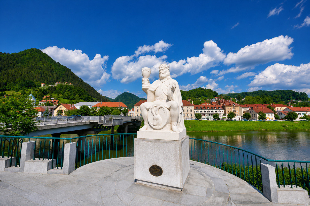 The healing water in Laško restores balance to the body