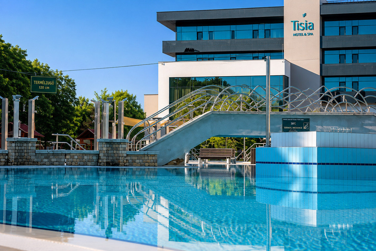 Weekend stay at the Tiszaújváros spa
